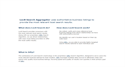Desktop Screenshot of loc8search.com
