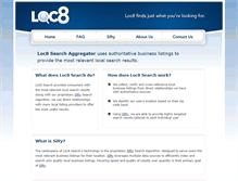 Tablet Screenshot of loc8search.com